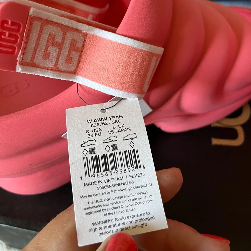 UGG Women's Pink Sandals